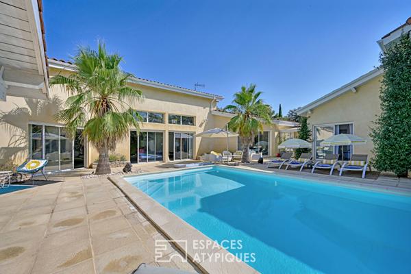 Villa d’architecte à l’esprit loft proche Uzès