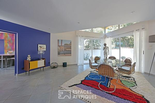 Villa d’architecte à l’esprit loft proche Uzès