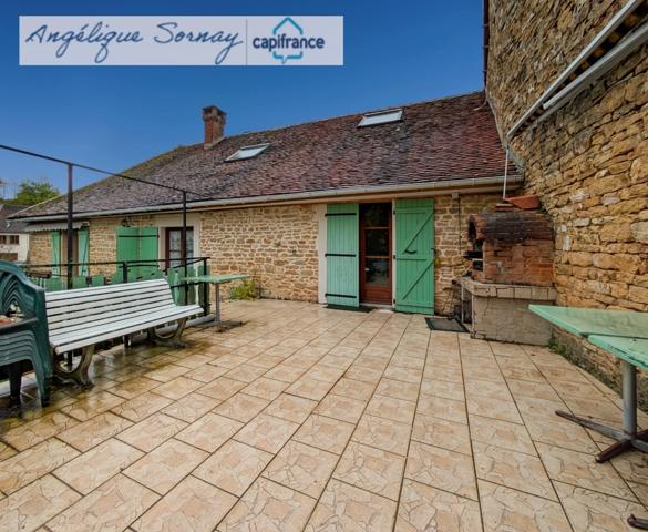 Charmante maison en pierre – 157 m² habitables – Terrain de 1 029 m² – VERCIA / VAL SONNETTE