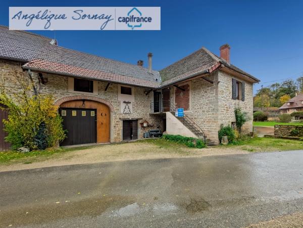 Charmante maison en pierre – 157 m² habitables – Terrain de 1 029 m² – VERCIA / VAL SONNETTE