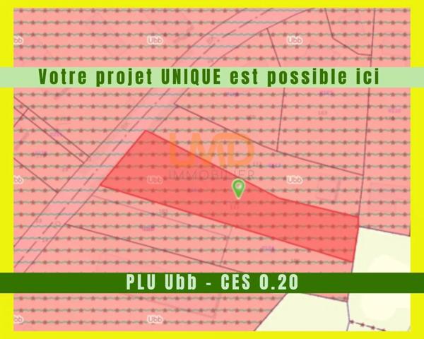 Terrain constructible Quartier LE Menhir