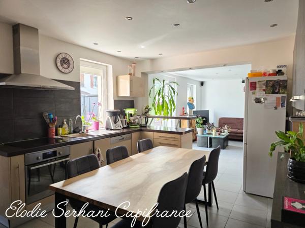 En Exclusivité à Exincourt maison mitoyenne T5 d'environ 99m2