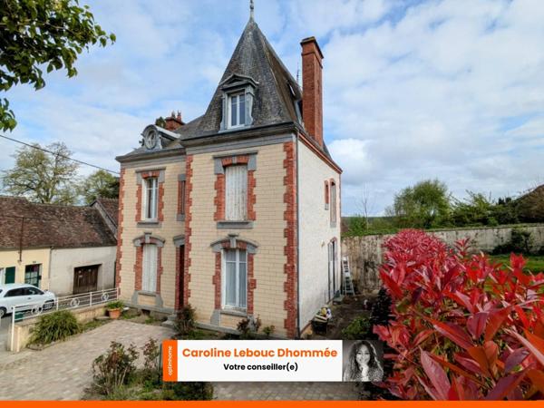 Centre ville de Belleme 155m² jardin et garage !