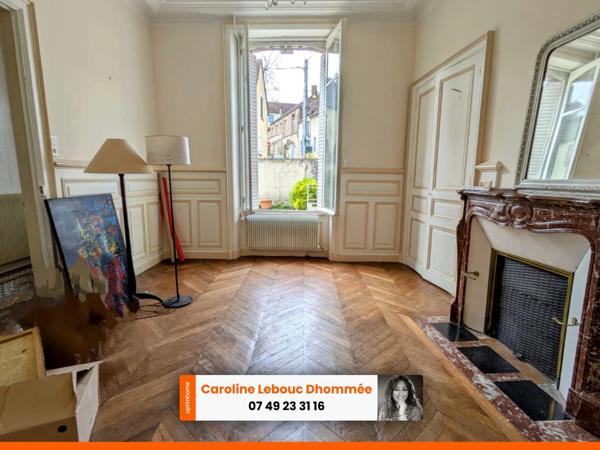 Centre ville de Belleme 155m² jardin et garage !