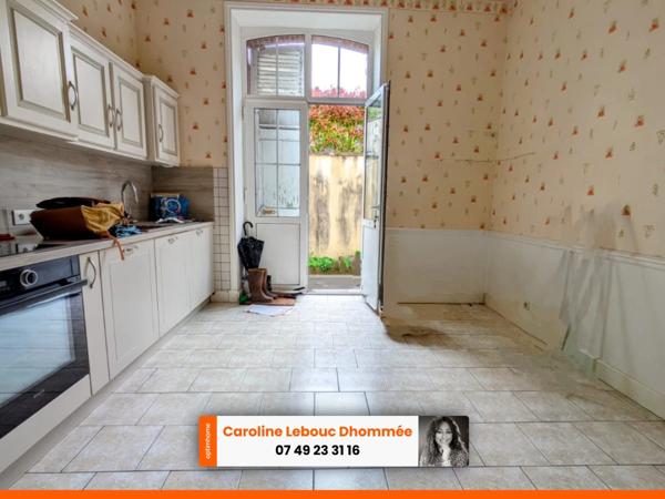 Centre ville de Belleme 155m² jardin et garage !