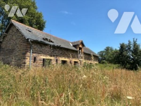Maison à restaurer à vendre Val d'Anast en Ille-et-Vilaine (35),