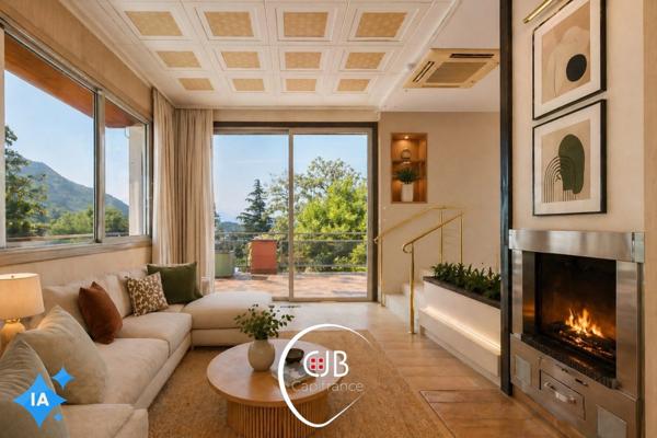Saint-Alban-Leysse maison avec piscine, superbe vue et terrain de 2965 m²