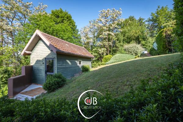 Saint-Alban-Leysse maison avec piscine, superbe vue et terrain de 2965 m²