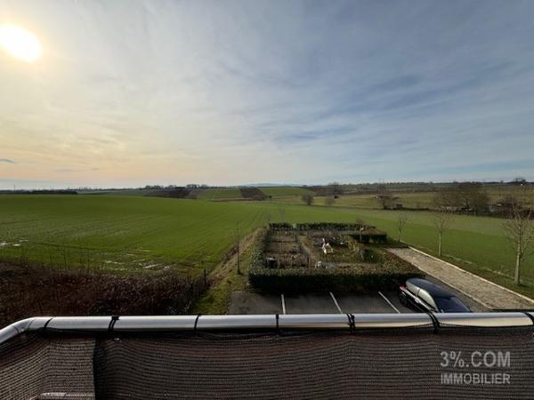 3%.COM - Très beau F3 avec terrasse jardin cave et parkings Batzendorf (67500)