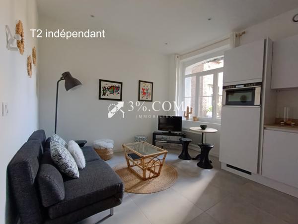 Appartement T3 109m3 + T2 de 31m2 La Madeleine (59110)