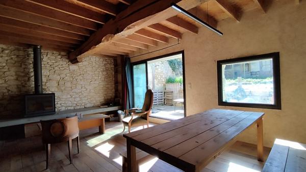 Mauvezin (32120) Maison 95m² - 3 chambres - Jardin - Dépendances à aménager