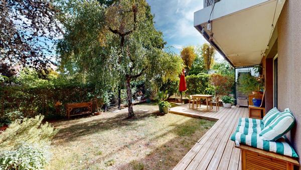 Appartement 123 m² en souplex avec terrasse et jardin