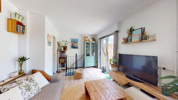 Appartement 123 m² en souplex avec terrasse et jardin