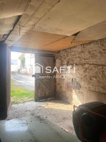 Terrain 547 m² avec grange, axe Laon-Reims