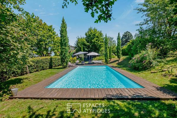 Propriété de caractère de 1920 au coeur d’un parc