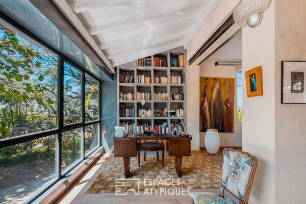 Propriété de caractère de 1920 au coeur d’un parc