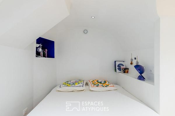 Triplex sur cour végétalisée avec terrasse esprit maison