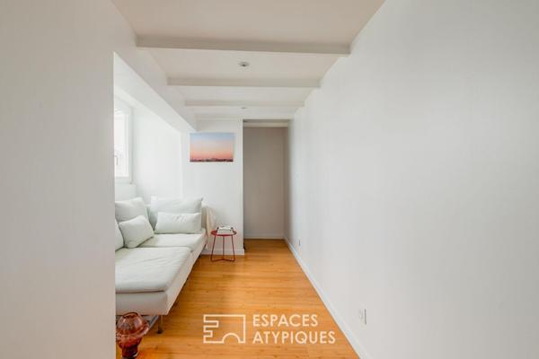 Triplex sur cour végétalisée avec terrasse esprit maison