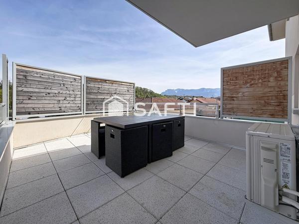 Appartement T1 récent avec terrasse