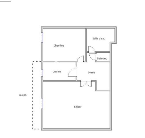Appartement T2 Quartier St Donatien NANTES