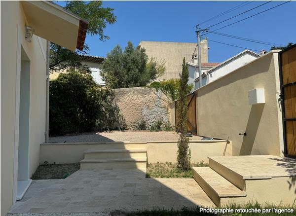 Maison à louer de type 6 pièces avec jardin et piscine à Marseille quartier Saint Barnabé (13012)