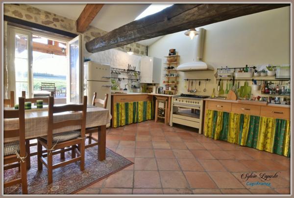 Dpt Lot et Garonne (47), à louer SAINT PIERRE SUR DROPT maison P4 LOUÉE MEUBLÉE