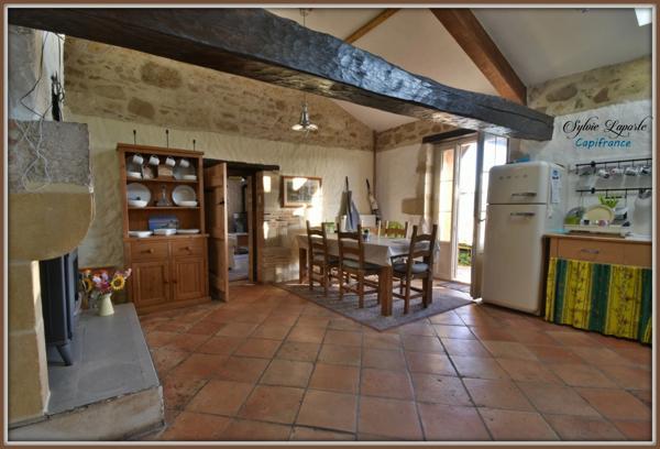 Dpt Lot et Garonne (47), à louer SAINT PIERRE SUR DROPT maison P4 LOUÉE MEUBLÉE