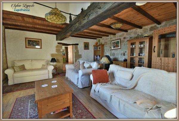 Dpt Lot et Garonne (47), à louer SAINT PIERRE SUR DROPT maison P4 LOUÉE MEUBLÉE