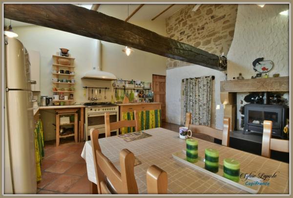 Dpt Lot et Garonne (47), à louer SAINT PIERRE SUR DROPT maison P4 LOUÉE MEUBLÉE