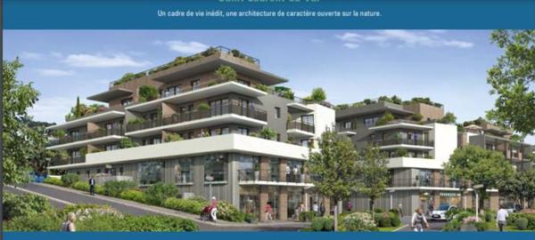 Appartement T1 de 26,64 m2 avec balcon de 8,53 m2, parking Saint-Laurent-du-Var (06700)