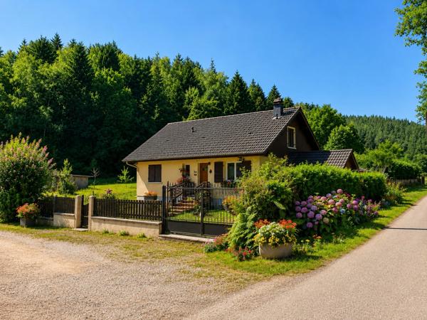 MAISON T5 à vendre 5 pièces banlieue EPINAL (88) avec PISCINE, GARAGE, mare sur 2600 m2 TERRAIN