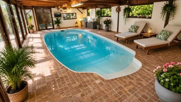 MAISON T5 à vendre 5 pièces banlieue EPINAL (88) avec PISCINE, GARAGE, mare sur 2600 m2 TERRAIN