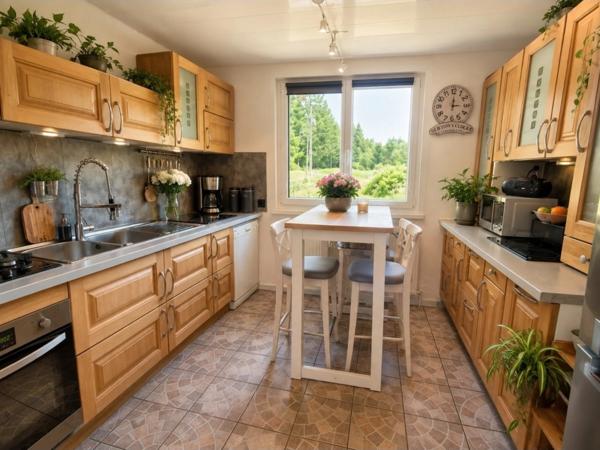 MAISON T5 à vendre 5 pièces banlieue EPINAL (88) avec PISCINE, GARAGE, mare sur 2600 m2 TERRAIN