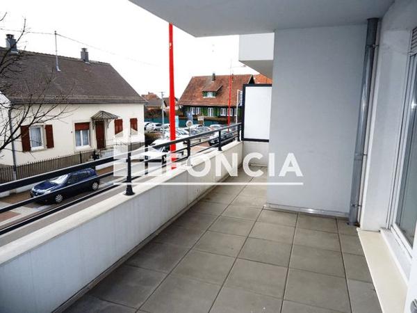 Location Appartement 2 pièces 44.9 m² - 12 RUE DES TANNEURS Lingolsheim 67380