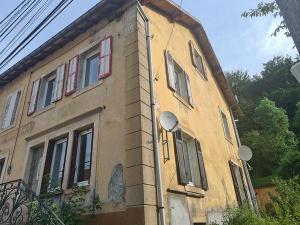 Vente Maison105 m² - 4 Pièces - SAINT MAURICE SUR MOSELLE (88560)