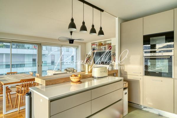 BOULOGNE BILLANCOURT- QUARTIER ILE SEGUIN /RIVES DE SEINE-APPARTEMENT DE 4 PIECES SPACIEUX ET TRES LUMINEUX - VUE SEINE ET ILE SEGUIN.