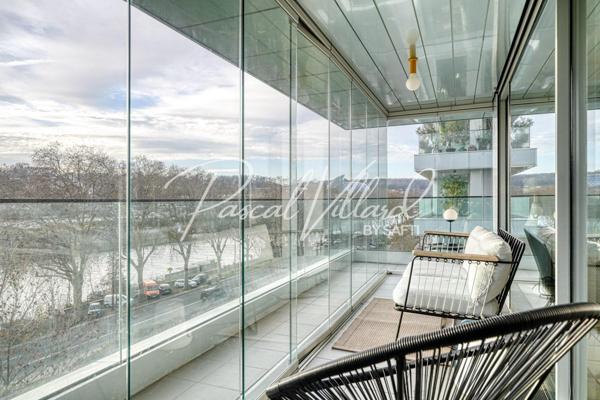 BOULOGNE BILLANCOURT- QUARTIER ILE SEGUIN /RIVES DE SEINE-APPARTEMENT DE 4 PIECES SPACIEUX ET TRES LUMINEUX - VUE SEINE ET ILE SEGUIN.