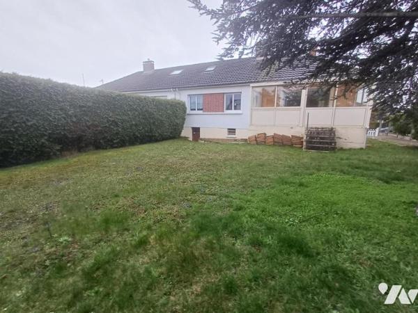 RIVERY : BEAU PAVILLON DE PLAIN-PIED de 93 m², sur sol-sol complet et 526 m² de parcelle