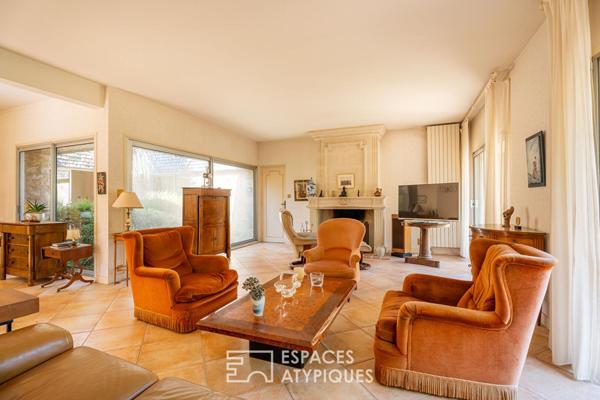 Maison de plain-pied de 183m2, signée Yves Guillou, au calme d’une impasse