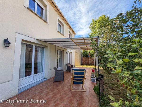 Ermont, maison sur un sous-sol total, 3 chambres, possibilité 5, à deux pas de la gare.
