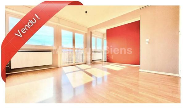 Appartement 5ème et dernier étage, 300m de la gare