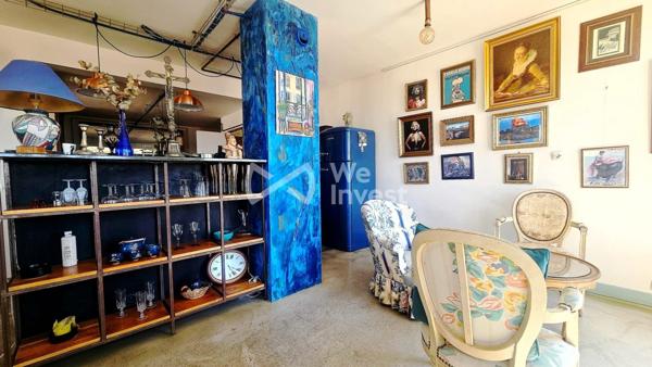 Appartement T2/T3 type Loft avec vue sur la mer, garage fermé en sous-sol, rue de la République, La joliette