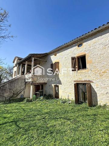 Maison en pierre + granges – Idéal artisan/projet locatif