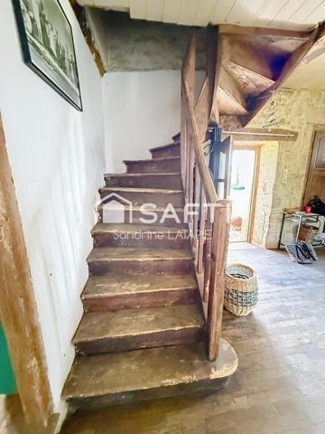 Maison en pierre + granges – Idéal artisan/projet locatif