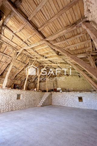 Maison en pierre + granges – Idéal artisan/projet locatif