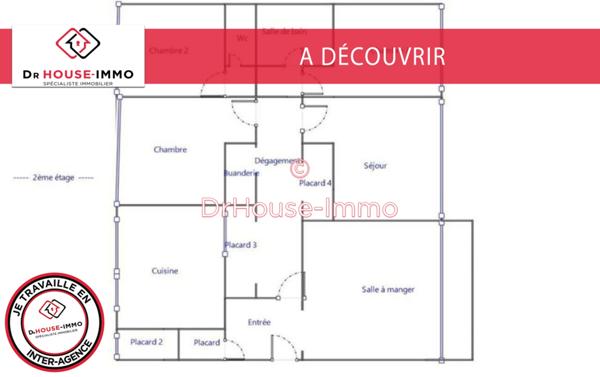 Appartement à vendre 5 pièces de 91 m²