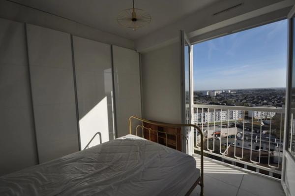 Appartement à vendre 3 pièces ANGERS (49), grand appartement + cave et garage