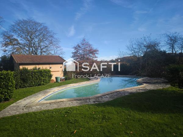 Demeure de caractère 190 m² avec jardin et piscine