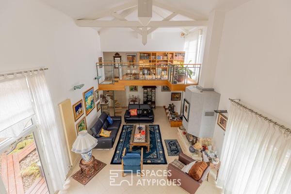 Propriété d’exception et son espace professionnel aux portes de Nancy