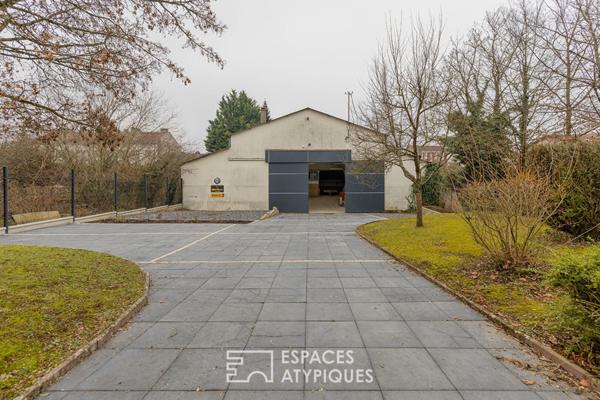 Propriété d’exception et son espace professionnel aux portes de Nancy
